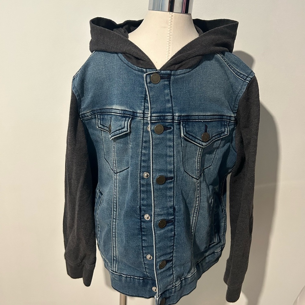 art class Blue and Black Jean Jackets Classic Style
